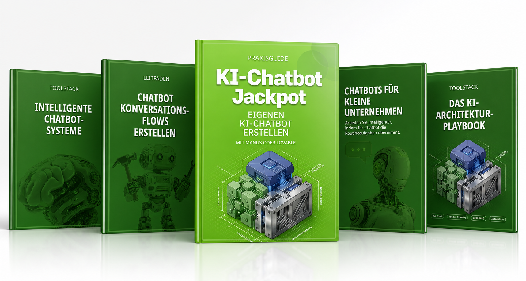 KI-Chatbot Jackpot Produktmockup